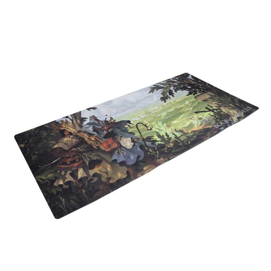 Book of Travels Mousepad: Green Wanderlust (XXL size)product image #1