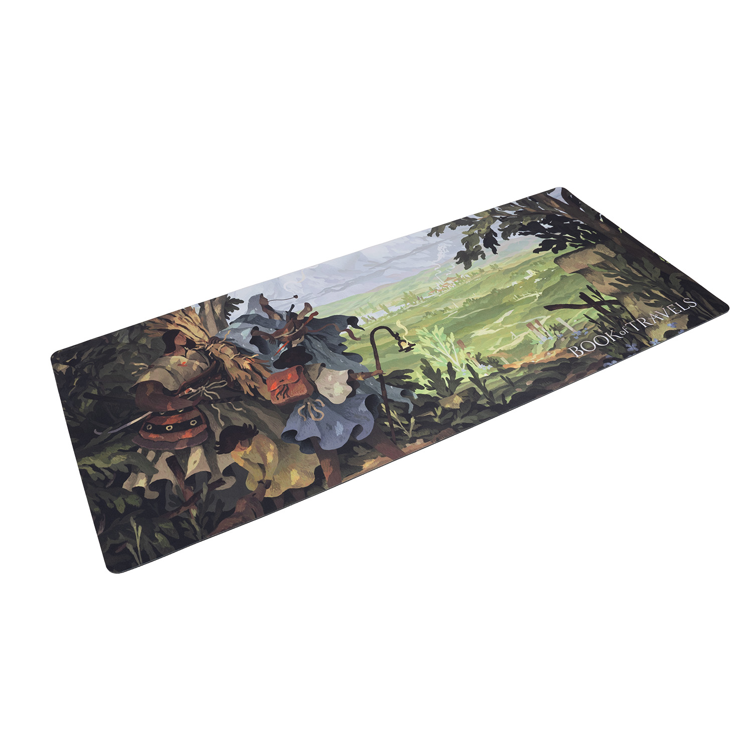 Book of Travels Mousepad: Green Wanderlust (XXXL size)product zoom image #2